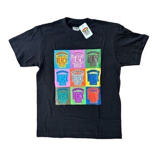 Support Black Colleges Unisex Graphic Tee‎ Black Multicolor Size M